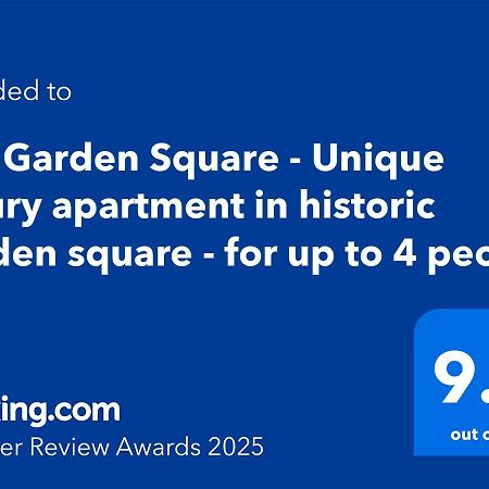The Garden Square - Unique Luxury Apartment In Historic Garden Square - Ideal For 2 People York Bagian luar foto